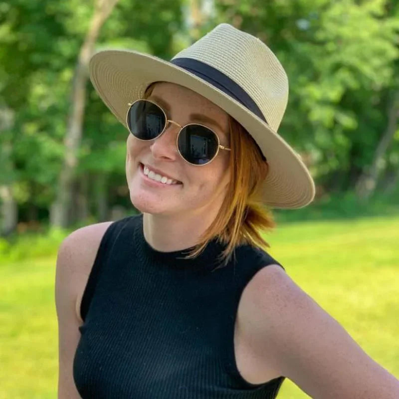 Santorini Wide Brim Fedora