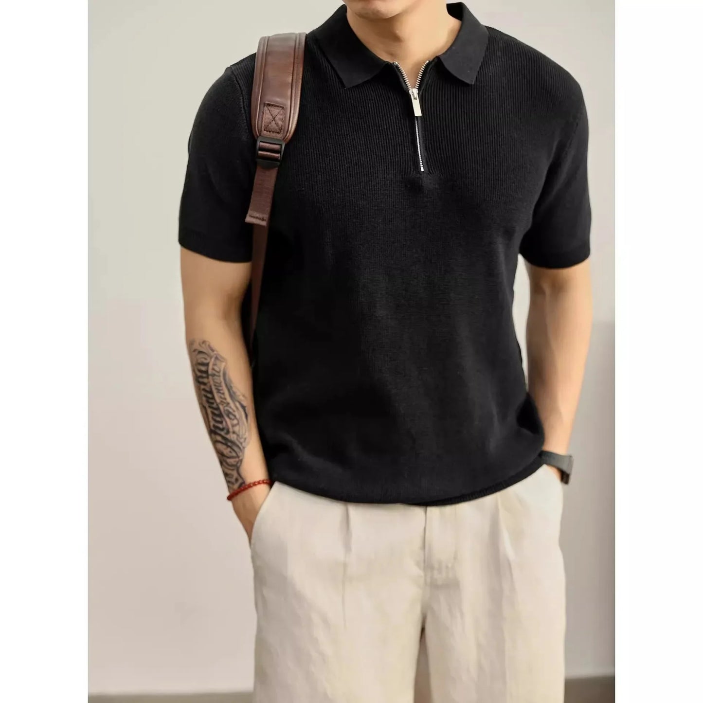Belgrave Half-Zip Polo