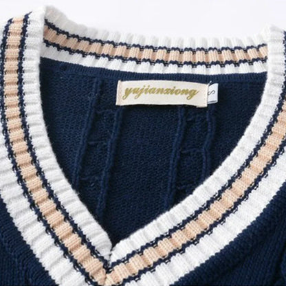 Cambridge Retro Knit Vest