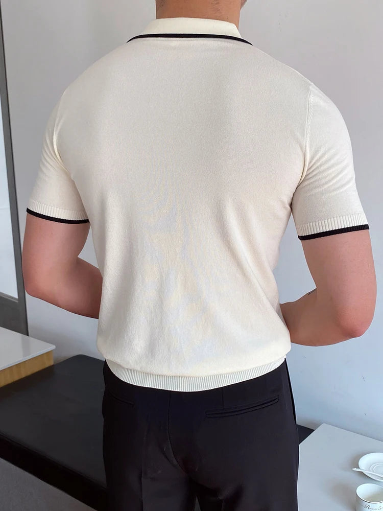 Monarch Zip Collar Polo