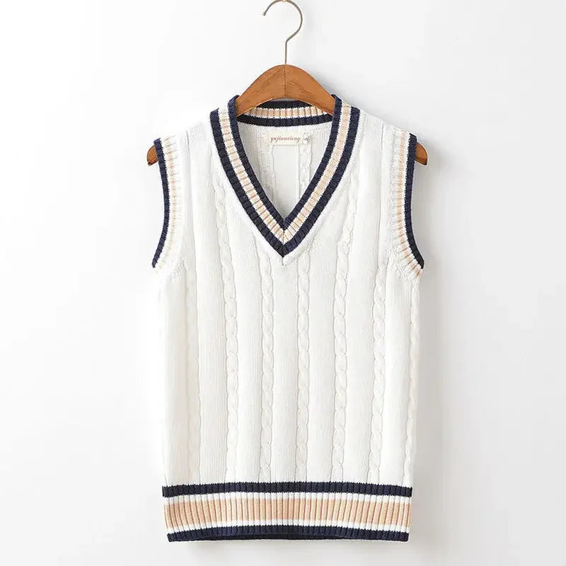 Cambridge Retro Knit Vest