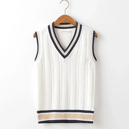 Cambridge Retro Knit Vest