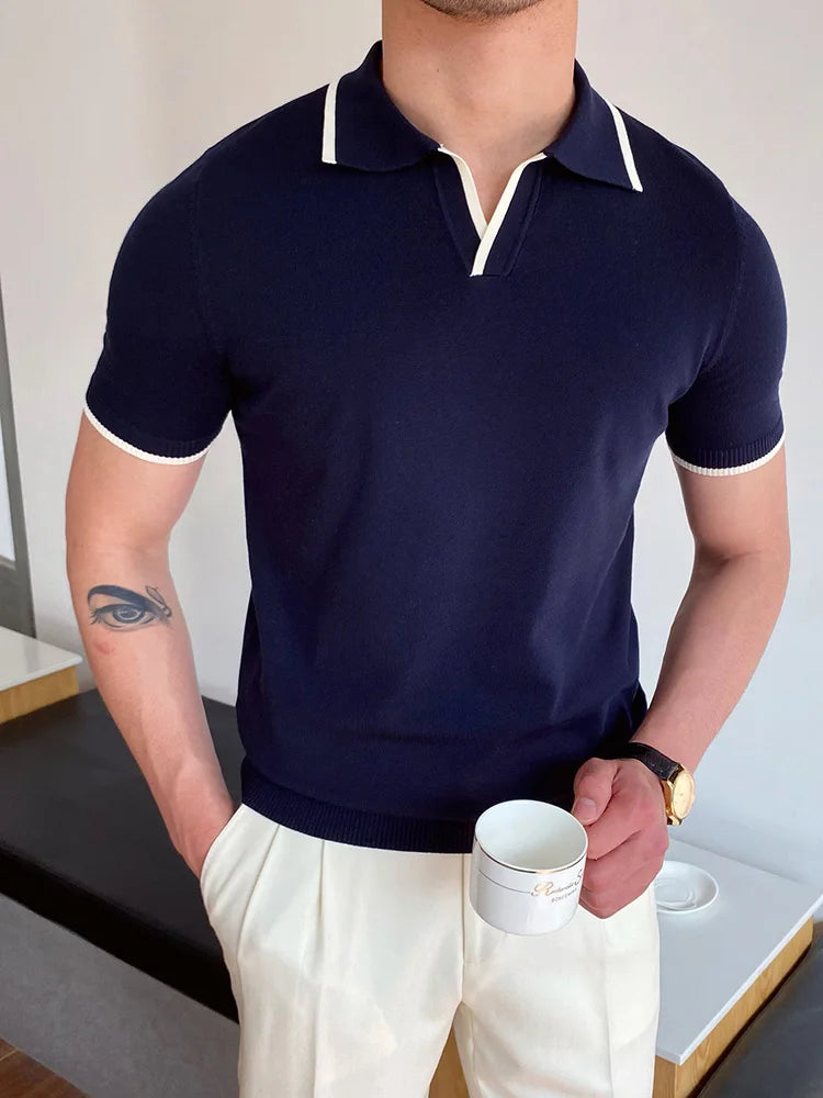 Monarch Zip Collar Polo