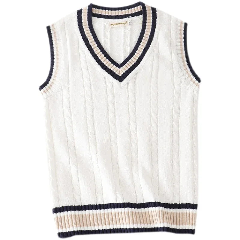 Cambridge Retro Knit Vest