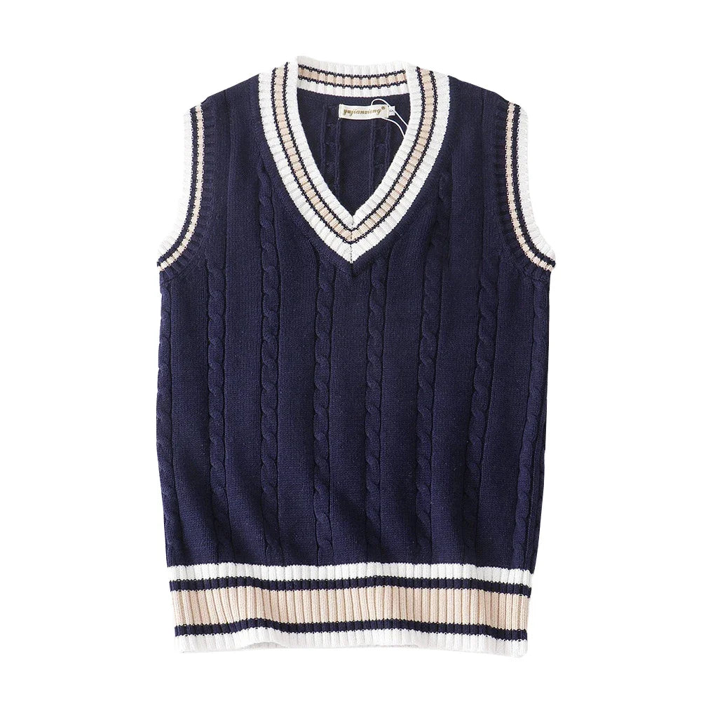Cambridge Retro Knit Vest