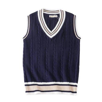 Cambridge Retro Knit Vest