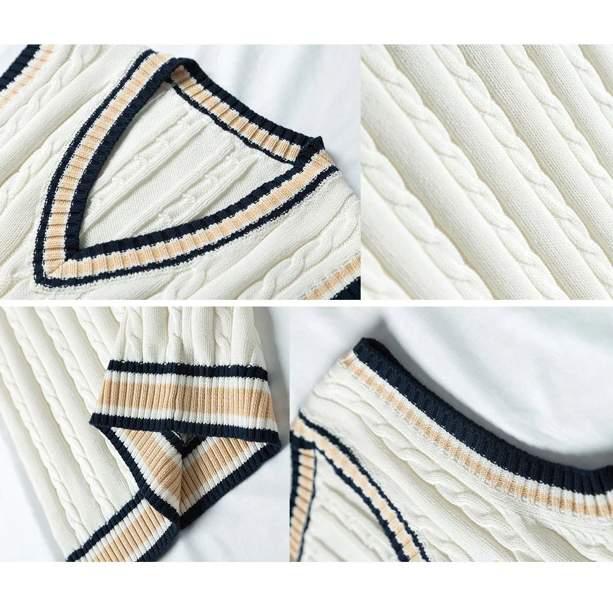 Cambridge Retro Knit Vest