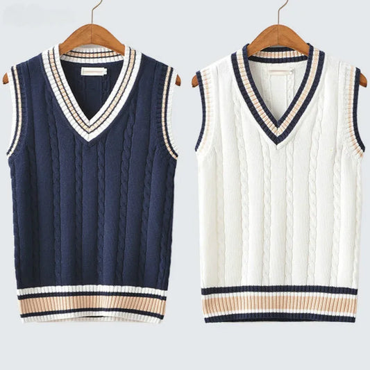 Cambridge Retro Knit Vest