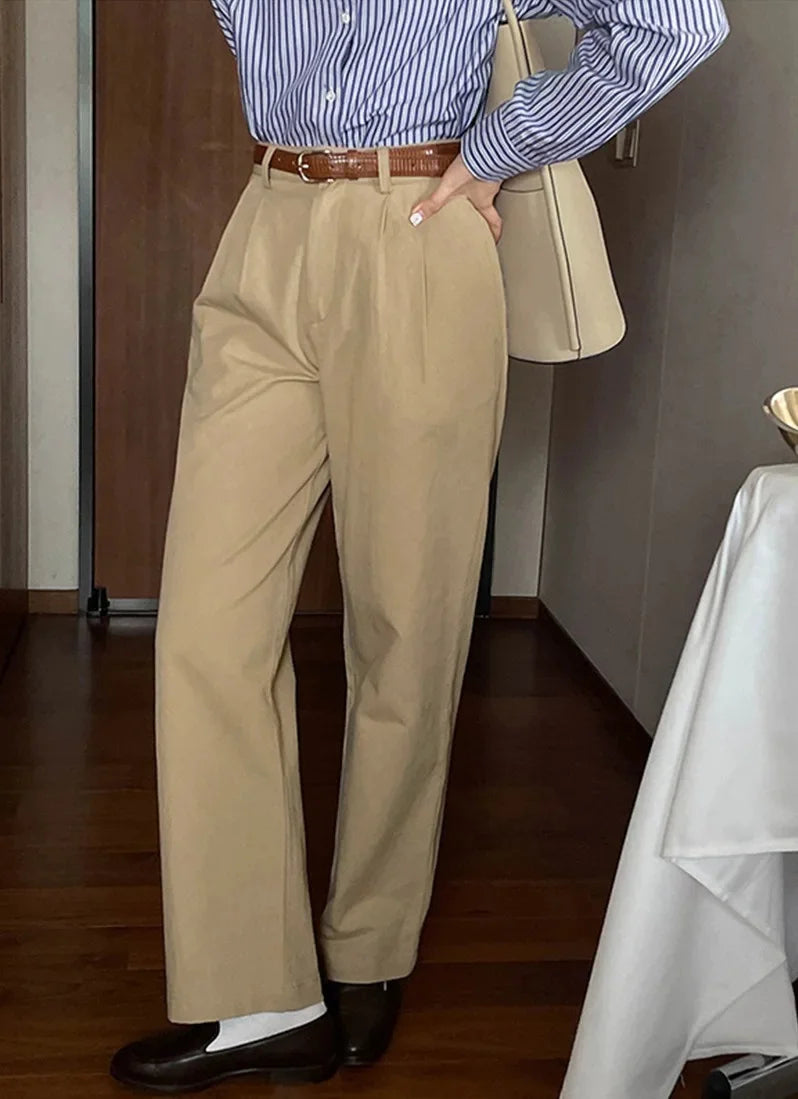 Riviera Pleated Trousers